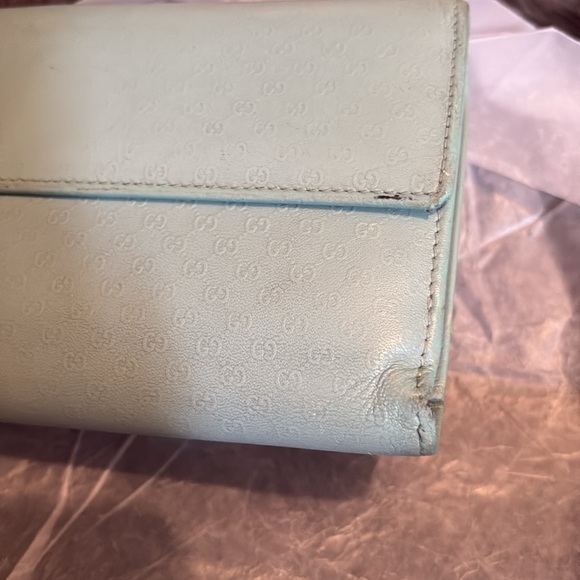 Good condition.  Gucci Jackie long wallet with locking clasp. - Picture 14 of 14